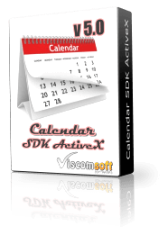 Calendar SDK ActiveX Control