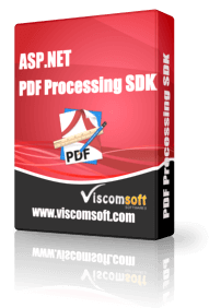 ASP.NET PDF Processing SDK Component 